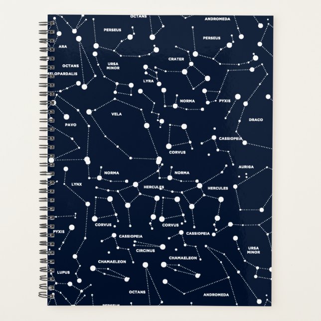 Star Constellations Planner Notebook (Front)