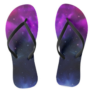 Star Cosmos Universe Comet Stella Outer Space Flip Flops