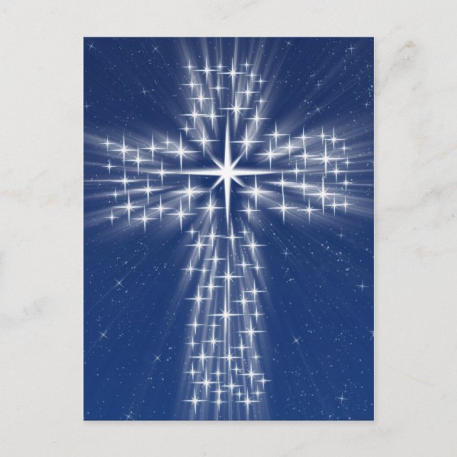 Star Cross #6 - Postcard Vertical Blue (Front)