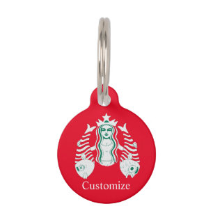 Star-Crown Queen Mermaid Thunder_Cove Pet Tag