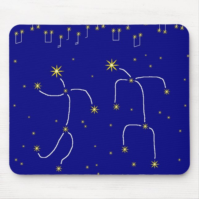 Star Dance Mouse Mat (Front)