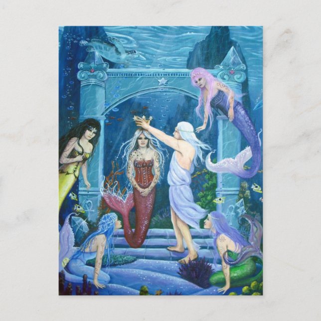 Star Dancer-The Crowning of Ariel by Lori Karels Postcard (Front)