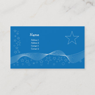 Star Design Business Card