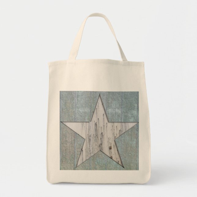 Star Design Tote Bag (Front)