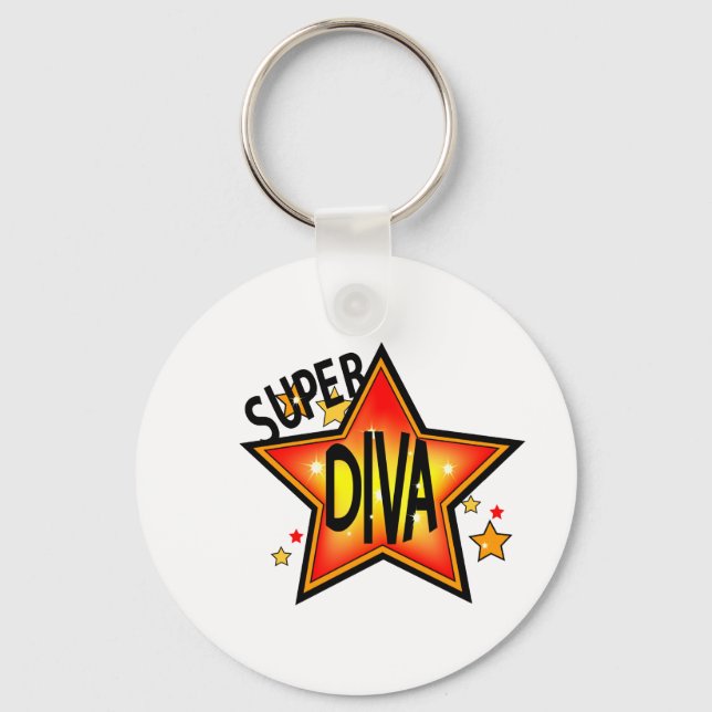 Star Diva Keychain (Front)