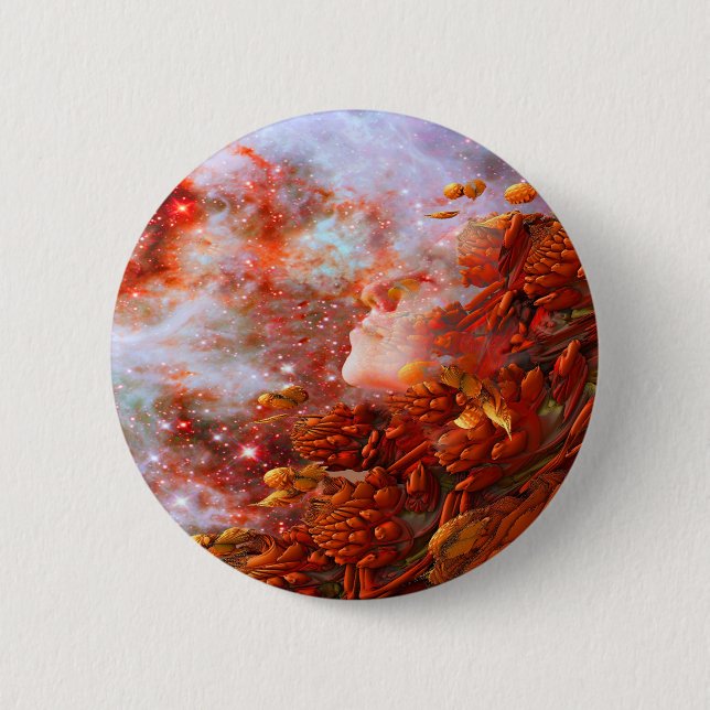 Star Dream 6 Cm Round Badge (Front)