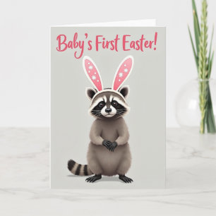 Star Ears Easter Baby Card