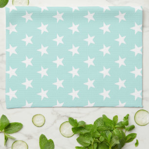 Star Editable Background Color Kitchen Towels