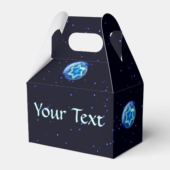 Star Encircled Favour Box (Front Side)