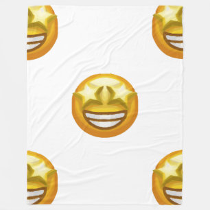 star eyes emoji blanket