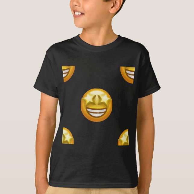 star eyes emoji T-Shirt (Front)