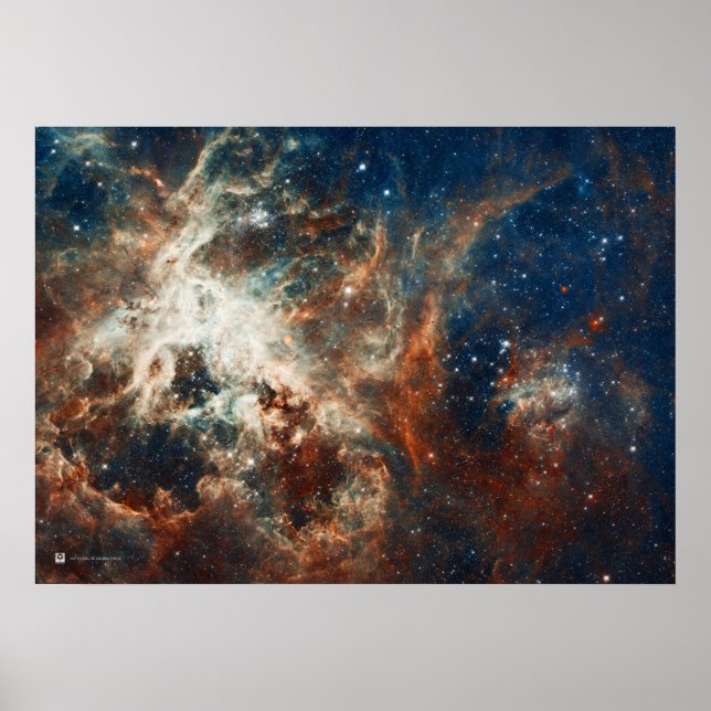 Star Factory 30 - NASA Hubble Space Telescope Poster (Front)