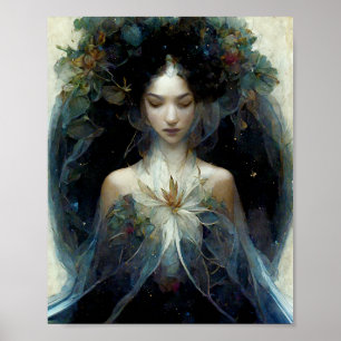 Star Fairy 2 Fantasy Art Poster