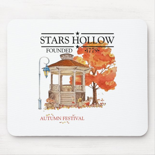 Star Fall Hollow Autumn Festival  Mouse Mat (Front)