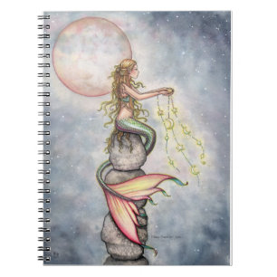 Star Filled Sky Mermaid Notebook