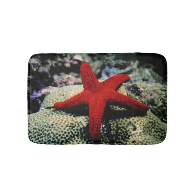 Star Fish | Red Sea Bath Mat (Front)