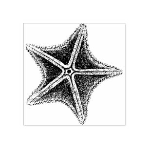 Star Fish Rubber Stamp