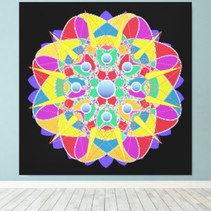 Star Flower Canvas Print