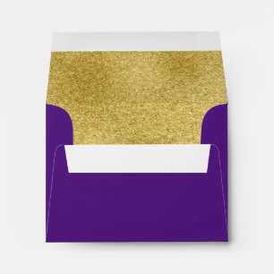 Star Flower Pink Orange Yellow Purple RSVP Envelope