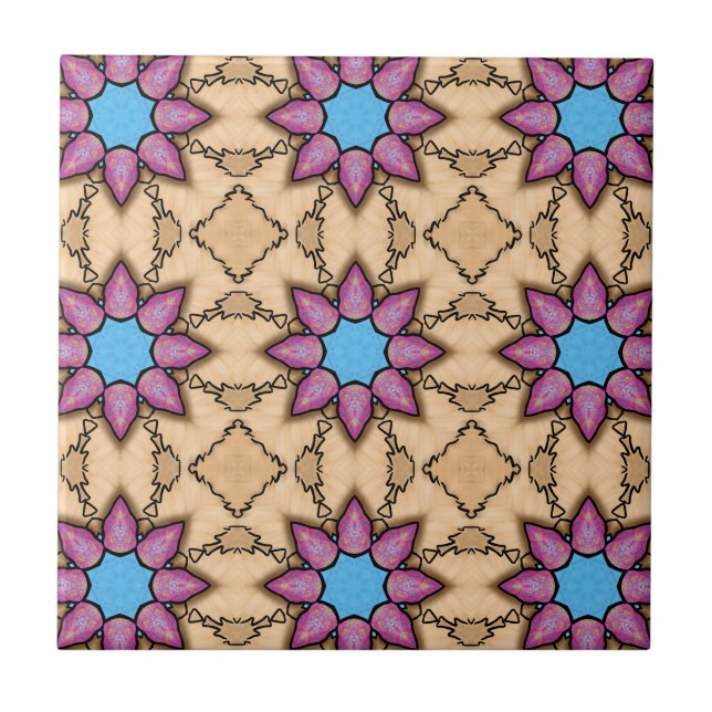 Star Flower Power Tile (Front)