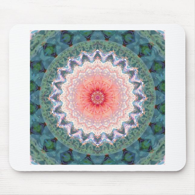 star flower star February Mouse Mat (Front)