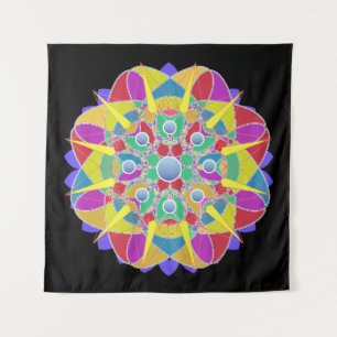 Star Flower Tapestry