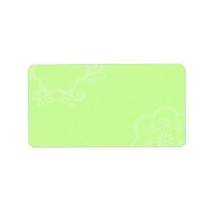 STAR FLOWERS Print Your Own Labels