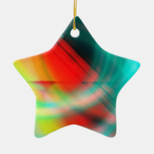 Star for Christmas Tree Ceramic Tree Decoration