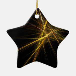 Star for Christmas Tree Ceramic Tree Decoration
