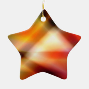 Star for Christmas Tree Ceramic Tree Decoration