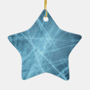Star for Christmas Tree Ceramic Tree Decoration