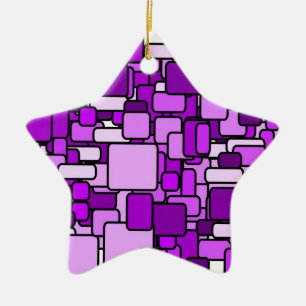 Star for Christmas Tree Ceramic Tree Decoration