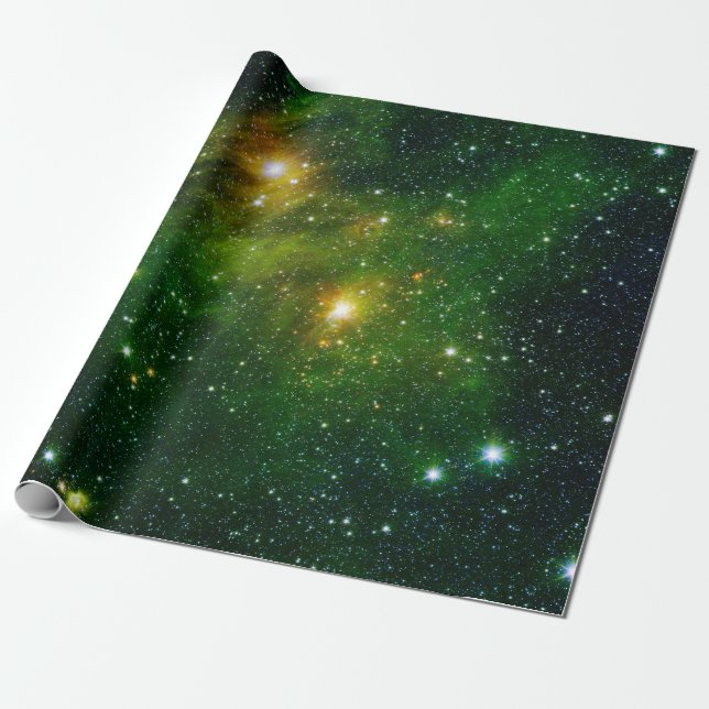 Star Forming Region GL 490 Wrapping Paper (Unrolled)