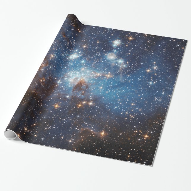 Star-Forming Region LH 95 Wrapping Paper (Unrolled)
