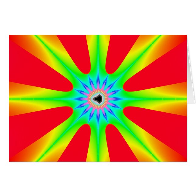 Star - Fractal Card (Front Horizontal)