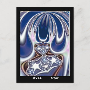 Star Fractal Card
