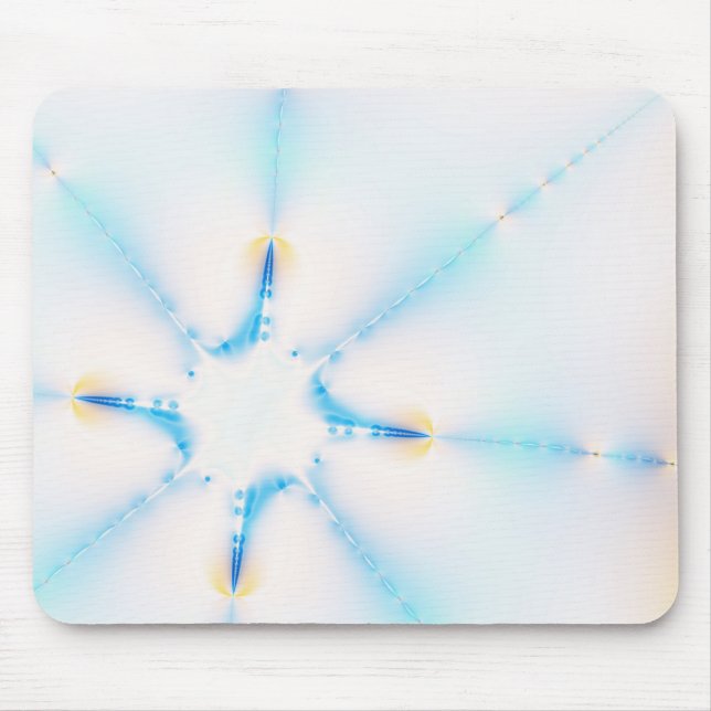 Star Fractal Mouse Mat (Front)