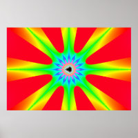Star - Fractal Poster