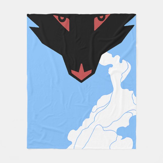 Star Friends Vape Wolf blanket (Front)