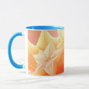 STAR FRUIT - CARAMBOLE - EXOTIC FRUITS MUG