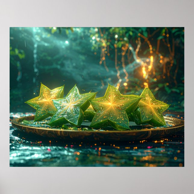 STAR FRUIT - EXOTIC FRUITS POSTER (Front)
