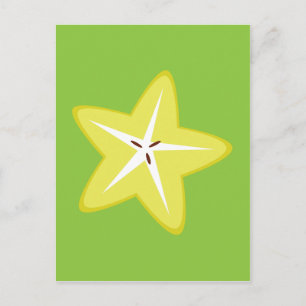 Star Fruit Postcard