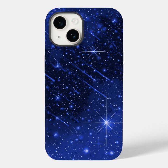Star Galaxy On Blue   Case-Mate iPhone Case (Back)