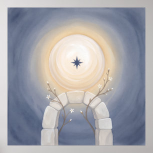 Star Gate Divine Guidance Spiritual Wall Art