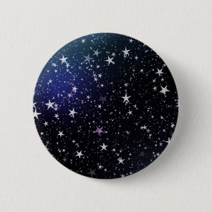 Star Gazer Nature Sky Space Peace Love Destiny 6 Cm Round Badge
