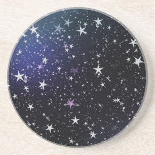 Star Gazer Nature Sky Space Peace Love Destiny Coaster