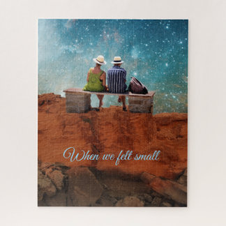 Star Gazing When We Felt Small Jigsaw Puzzle