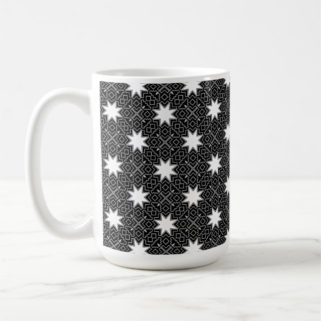 Star Geometric INV Coffee Mug (Left)