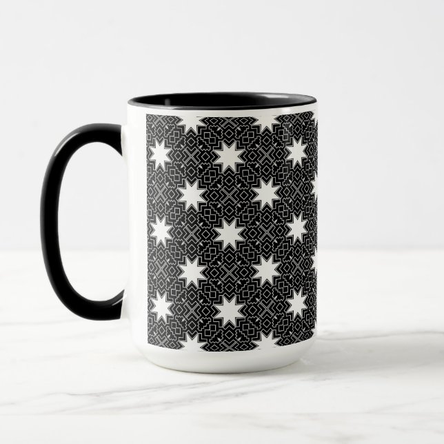 Star Geometric INV Mug (Left)