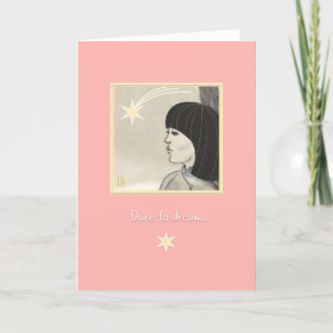 Star Girl Dare to Dream 3 Encouragement Card